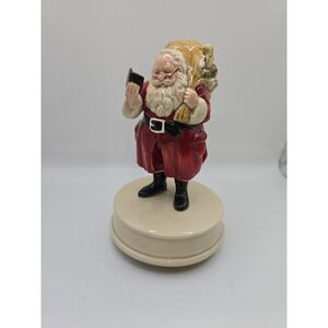 Musical Santa Otagiri Japan Vintage Christmas Plays Music & Spins 7in